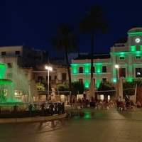 Mérida se ilumina mañana en color verde por el Día Mundial del Alzheimer