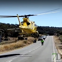 Un hombre fallecido y otro crítico en dos accidentes este domingo en Extremadura