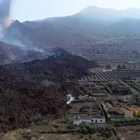 La situación mejora en una zona de La Palma y los vecinos podrán volver a casa