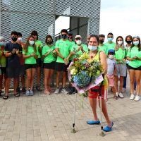 Merecido homenaje a la extremeña Inés María Felipe Vidigal, presente en los Juegos Paralímpicos