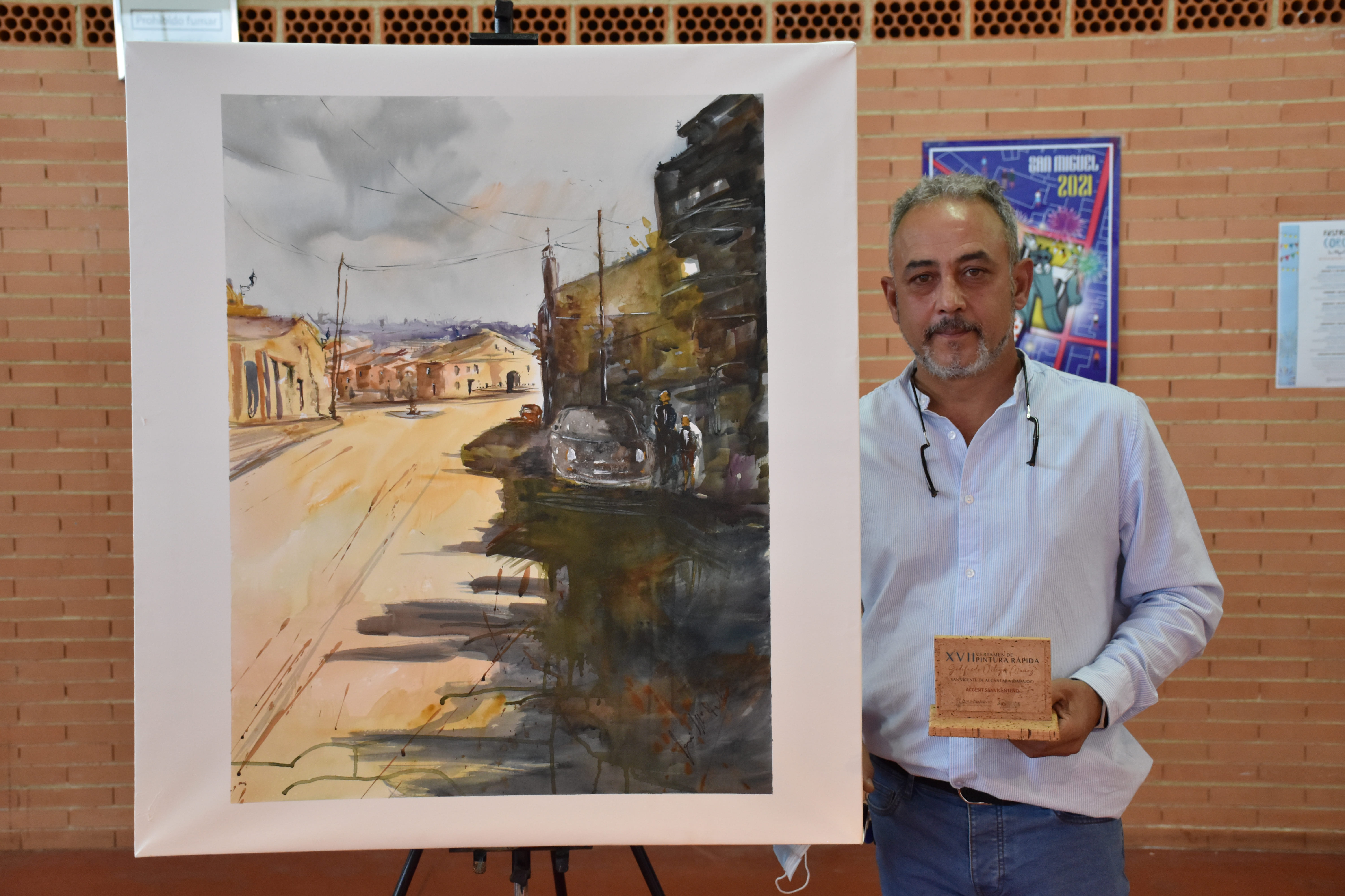 Entregados los premios del XVII Certamen de Pintura Rápida &#39;Godofredo Ortega Muñoz&#39;