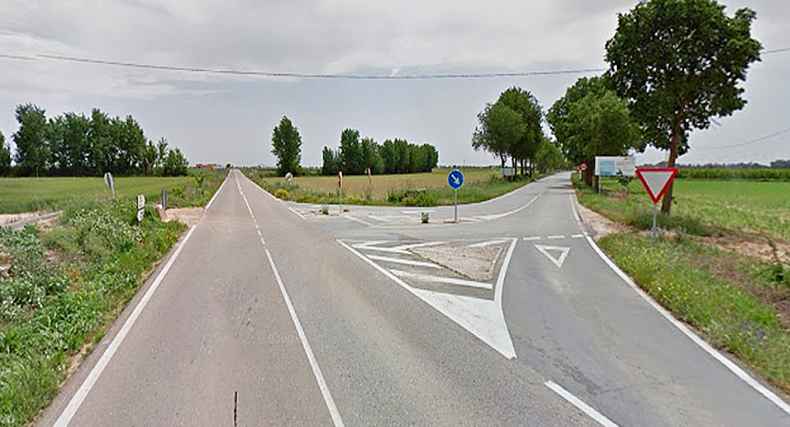 Obras para mejorar el cruce antes de llegar a Pueblonuevo por la EX-209