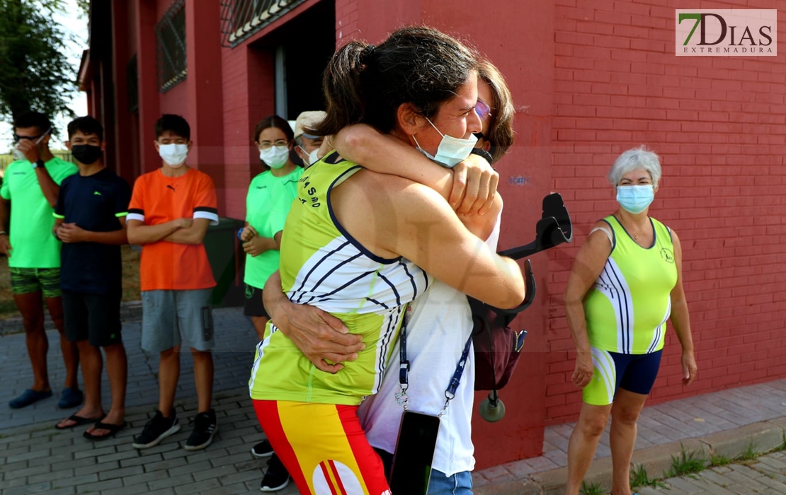 Merecido homenaje a la extremeña Inés María Felipe Vidigal, presente en los Juegos Paralímpicos