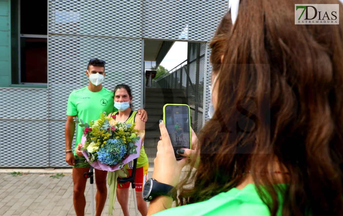 Merecido homenaje a la extremeña Inés María Felipe Vidigal, presente en los Juegos Paralímpicos