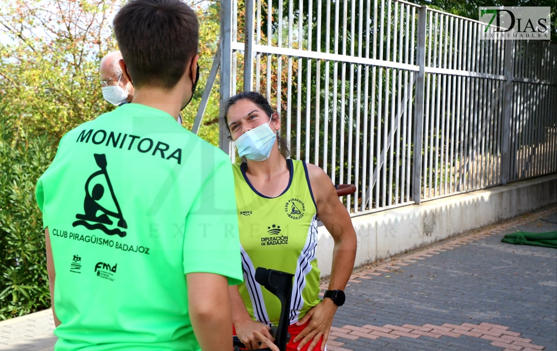 Merecido homenaje a la extremeña Inés María Felipe Vidigal, presente en los Juegos Paralímpicos