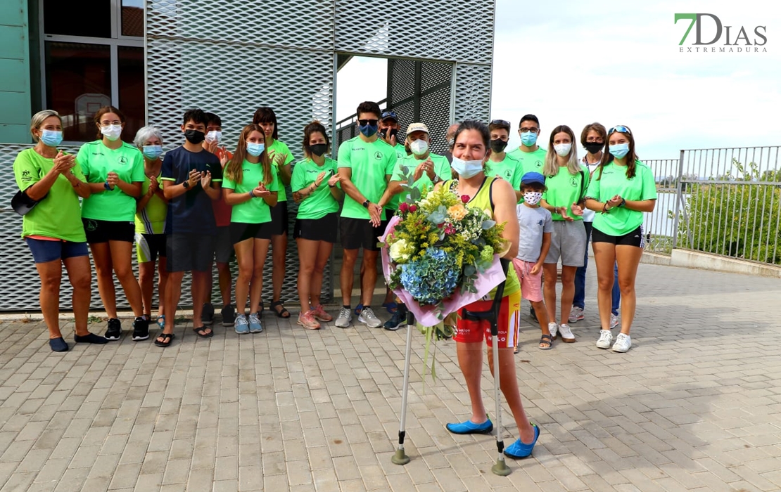 Merecido homenaje a la extremeña Inés María Felipe Vidigal, presente en los Juegos Paralímpicos