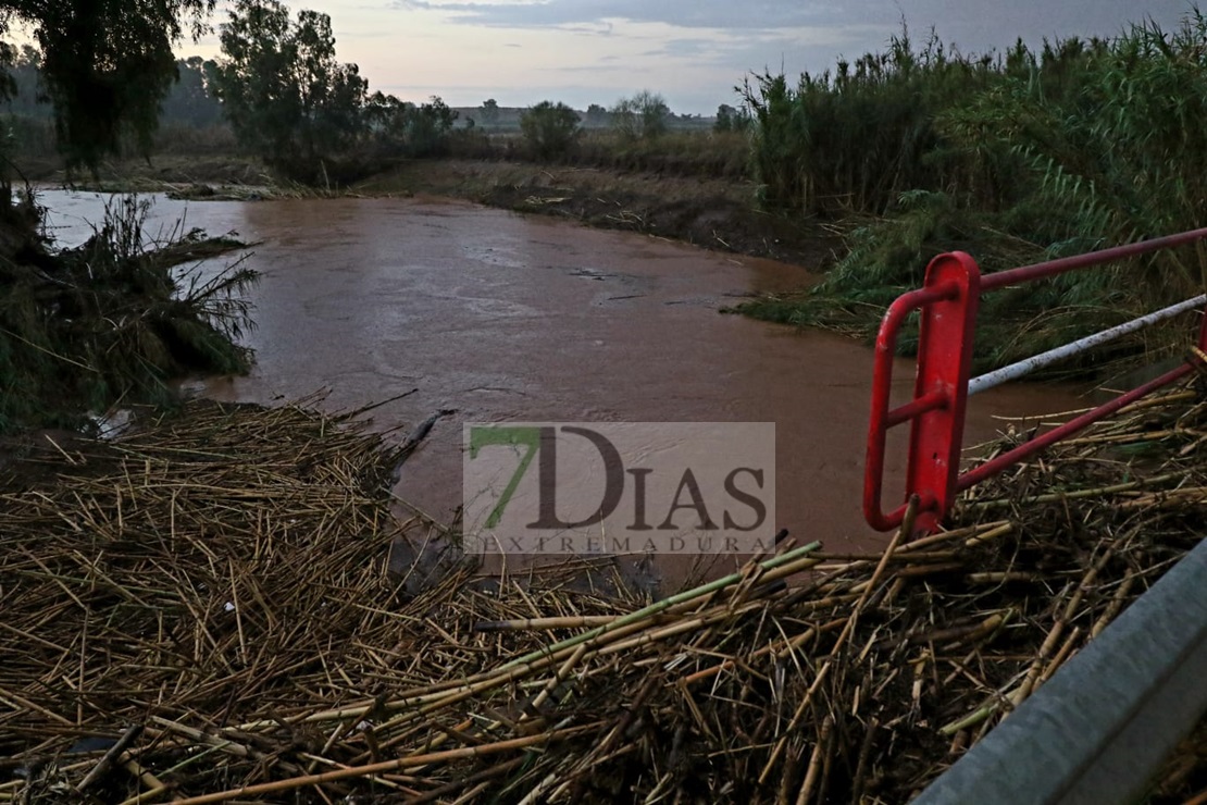 Estragos del temporal a su paso por Extremadura