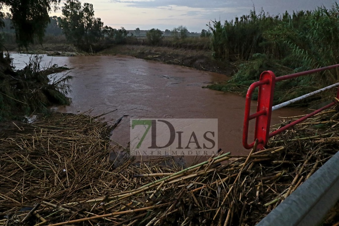 Estragos del temporal a su paso por Extremadura