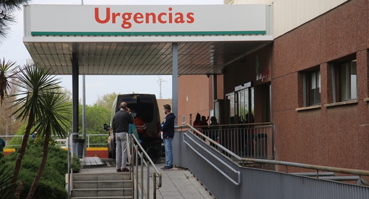 Trasladado hasta el Universitario tras sufrir un accidente en Badajoz