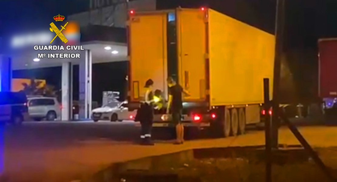 11 detenidos por transportar en camiones droga oculta entre toneladas de coliflores