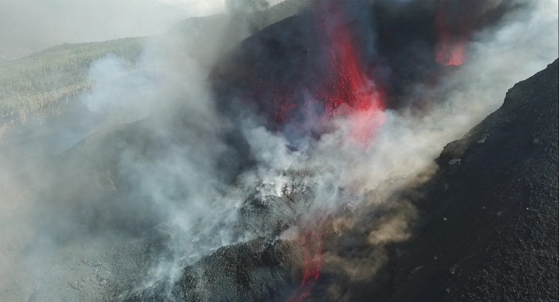 El volcán de La Palma entra en fase de estabilidad, pero preocupa la calidad del aire