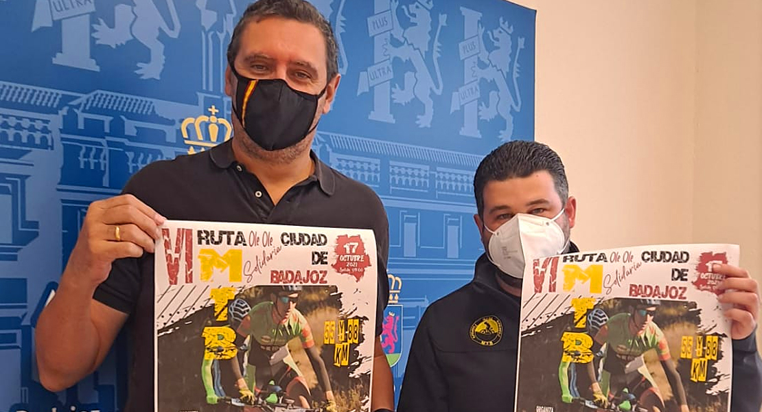 Cita solidaria este fin de semana en la VI Ruta Ole Ole MTB 'Ciudad de Badajoz'