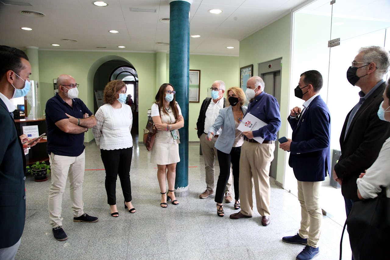 El equipo de gobierno perfila en Alange el presupuesto de la Diputación de Badajoz para el 2022