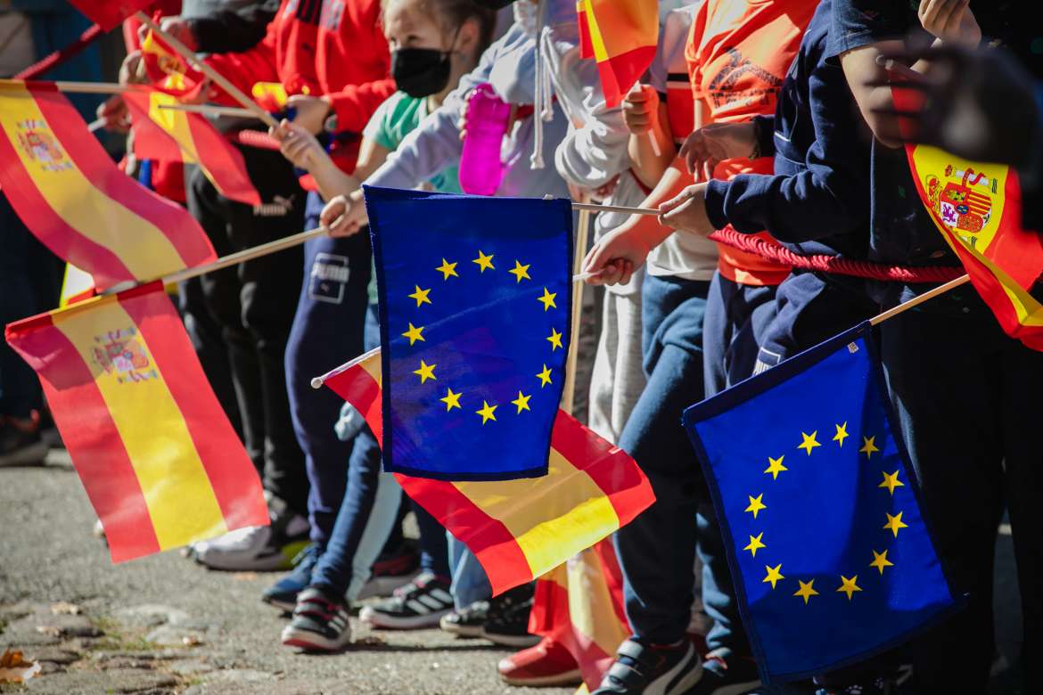 Angela Merkel recibe en Extremadura el premio Carlos V de la mano del rey Felipe VI