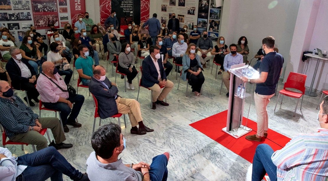 Lemus cierra campaña a las provinciales del PSOE - Badajoz