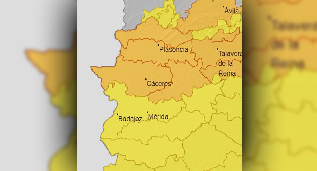 Alerta en toda Extremadura: lloverá con mucha fuerza en puntos concretos