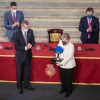 Angela Merkel recibe en Extremadura el premio Carlos V de la mano del rey Felipe VI