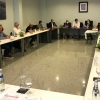 El equipo de gobierno perfila en Alange el presupuesto de la Diputación de Badajoz para el 2022
