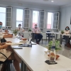 El equipo de gobierno perfila en Alange el presupuesto de la Diputación de Badajoz para el 2022