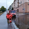 Los Bomberos de Badajoz realizan multitud de salidas tras las fuertes lluvias