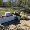 46 voluntarios limpian el río Guadiana a su paso por Mérida