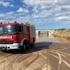 Bomberos del CPEI continúan trabajando en los pueblos afectados por las fuertes lluvias