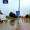 Los Bomberos de Badajoz realizan multitud de salidas tras las fuertes lluvias