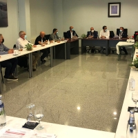 El equipo de gobierno perfila en Alange el presupuesto de la Diputación de Badajoz para el 2022