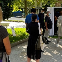 Más de mil personas conocen los Caminos Jacobeos del Oeste Peninsular en Santiago de Compostela