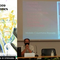 La BIEx acoge una exposición homenaje al poeta extremeño Manuel Pacheco