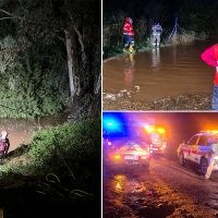 Un joven cae a un arroyo tras la crecida en La Albuera (BA)