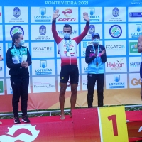 Paula Herrero y David Castro, campeones de España de Triatlón Sprint en Pontevedra