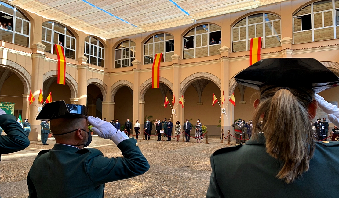 La Guardia Civil extremeña celebra el día de su patrona