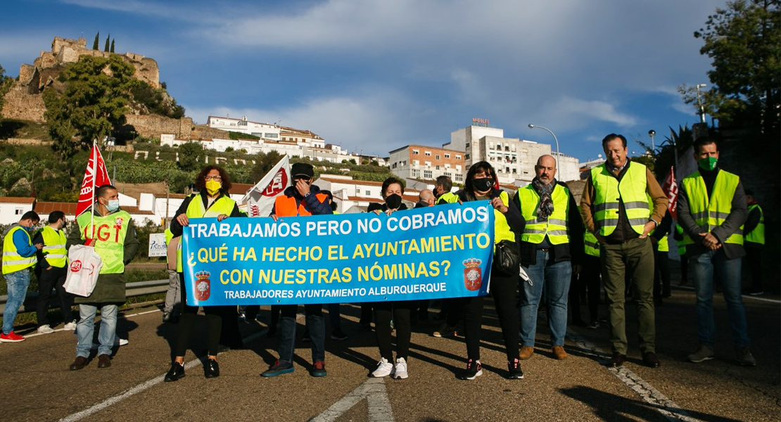 El PSOE hace un llamamiento ante la ruinosa situación de Alburquerque