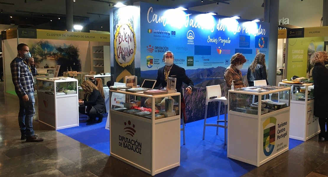 La Diputación de Badajoz participa en la Fairway, IV Forum do Camiño de Santiago