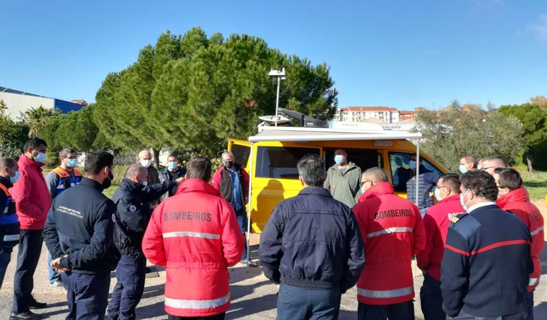 Visita al Centro Operativo Regional del Plan INFOEX en Cáceres