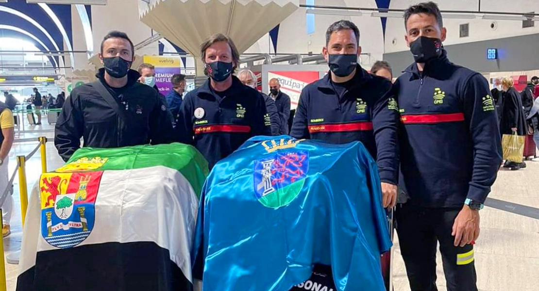 Bomberos del CPEI se suman a las labores de ayuda en el Volcán de La Palma