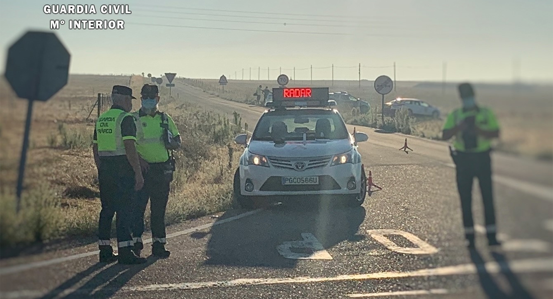 Conduce drogado y a más de 200 km/h por una carretera extremeña