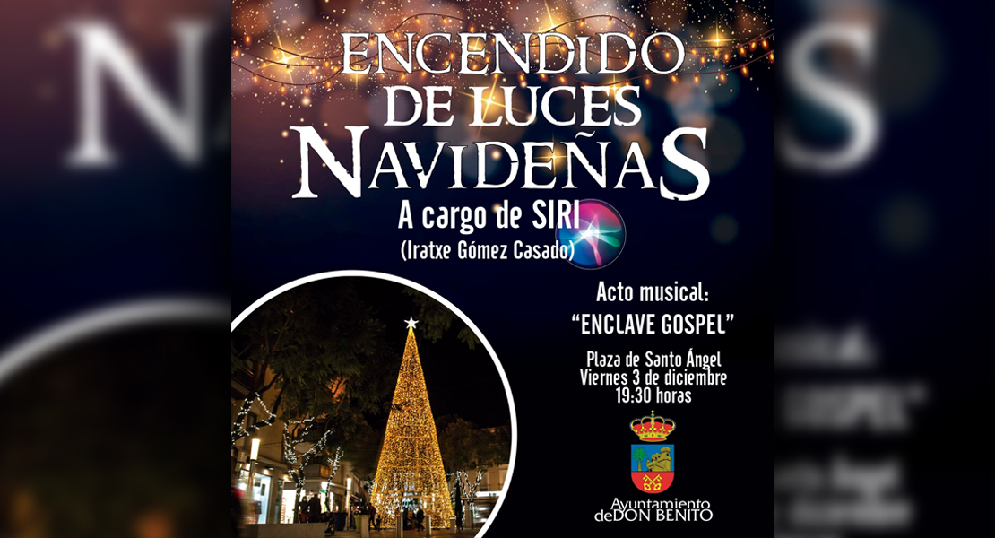SIRI será protagonista del encendido navideño de Don Benito