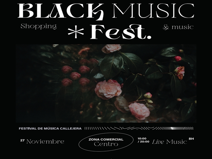 Este próximo sábado llegará a Badajoz el Black Music Fest