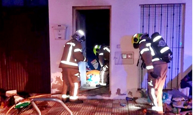 Susto en Alcuéscar esta madrugada por un incendio de vivienda (CC)