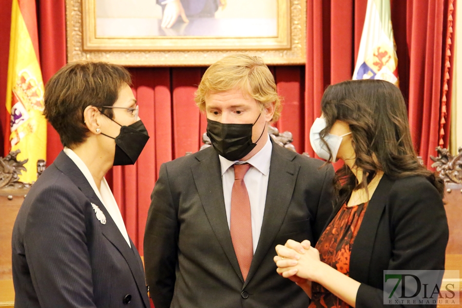 Arrimadas visita Badajoz: &quot;La falta de infraestructuras en Extremadura es malo para toda España&quot;