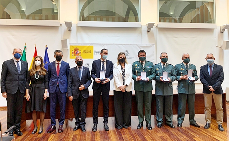 Delegación del Gobierno acoge la entrega de las Medallas al Mérito de la Seguridad Vial