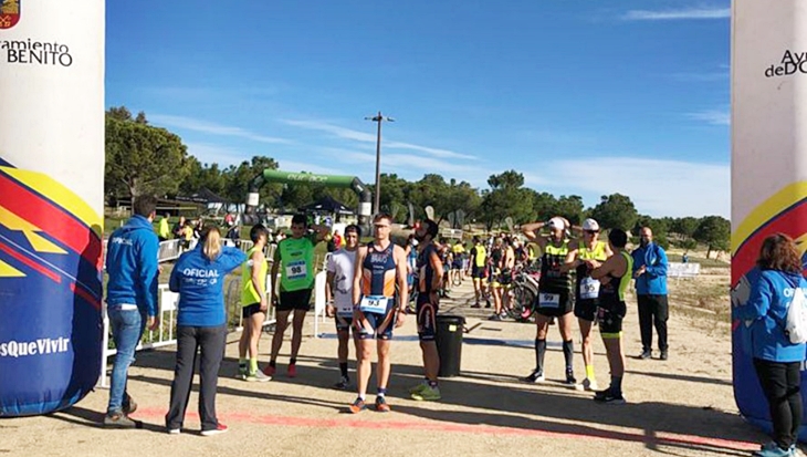 Santiago Martín – Romo y Cristina Durán ganan el IX Duatlón Cros Doña Blanca