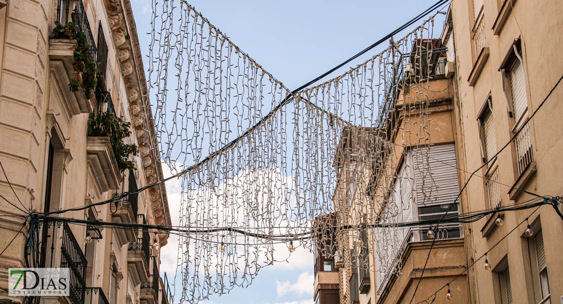 Badajoz preparada para recibir a la Navidad