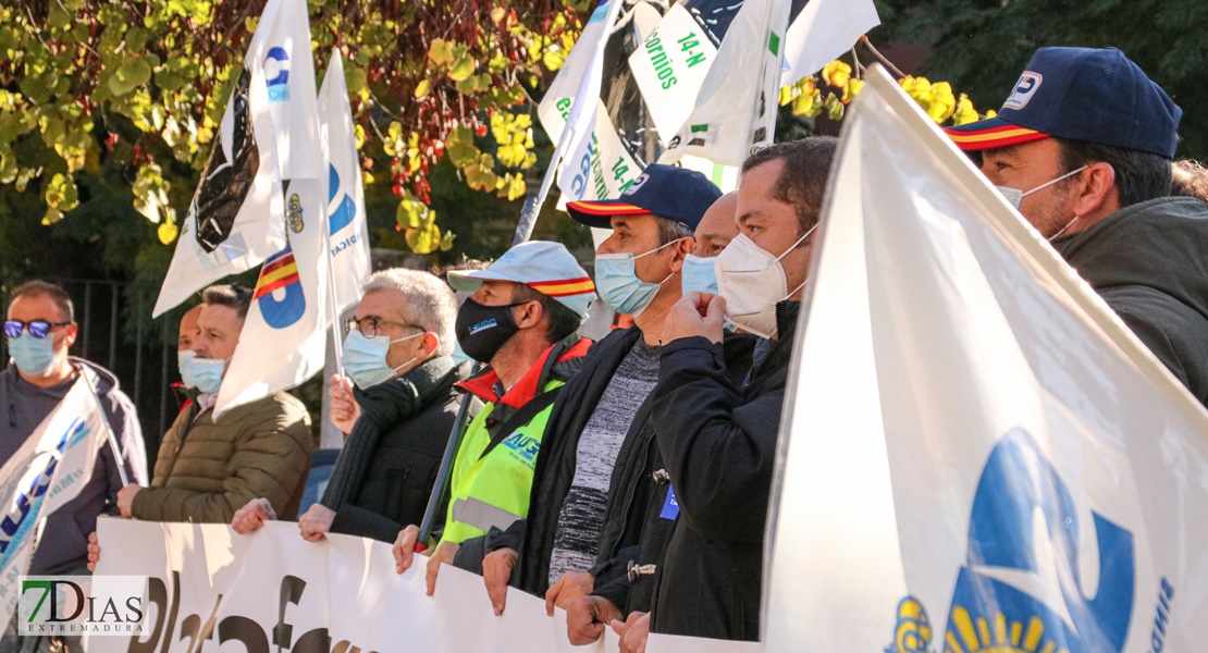 Manifestación contra la reforma de la Ley de Seguridad Ciudadana anunciada por el Gobierno en Badajoz