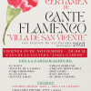 Flamenco extremeño y andaluz en el XII Certamen de Cante &#39;Villa de San Vicente&#39;