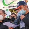 Manifestación contra la reforma de la Ley de Seguridad Ciudadana anunciada por el Gobierno en Badajoz