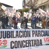 REPOR - Manifestación en Mérida por la jubilación parcial en la enseñanza concertada