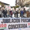 REPOR - Manifestación en Mérida por la jubilación parcial en la enseñanza concertada